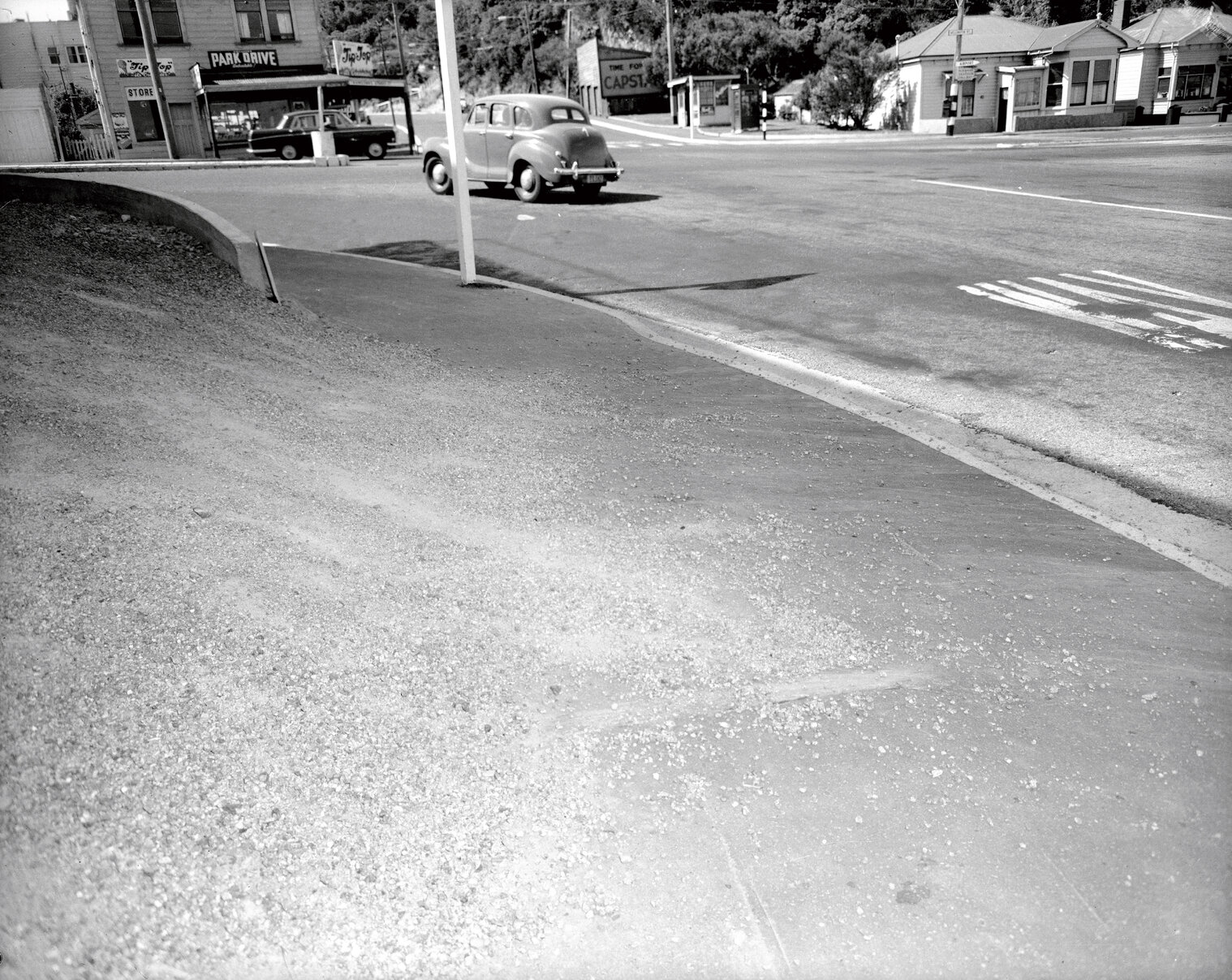 Traffic Damage: car damages, fence