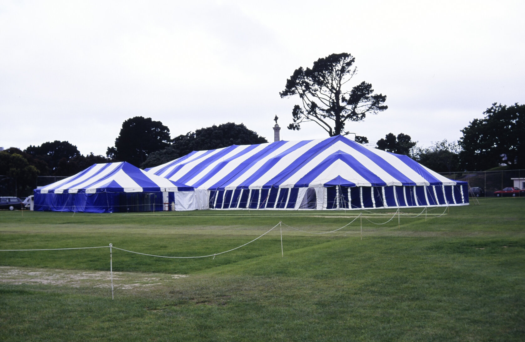 Botanic Garden plants, circa 1990. Aerial views of Botanic Garden, Anderson Park, Mount Albert, 18 Oct 1990