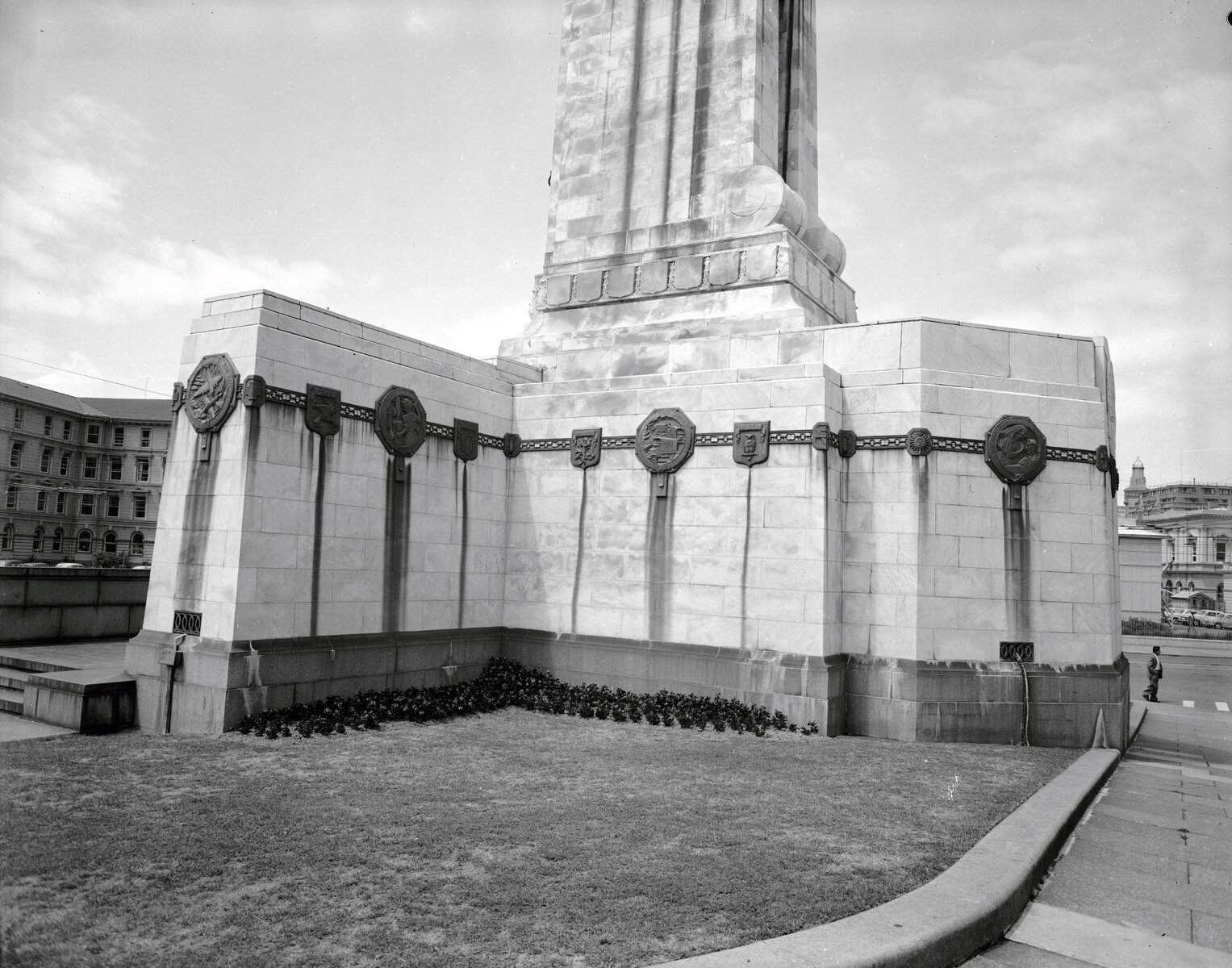 War Memorial: base