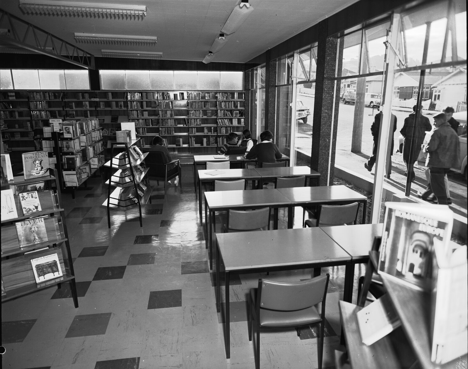 Johnsonville Library, interior