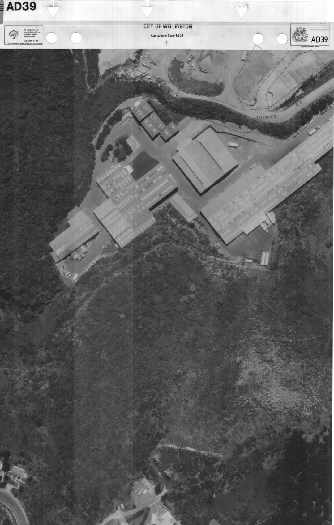 Aerial transparency, Sheet AD39