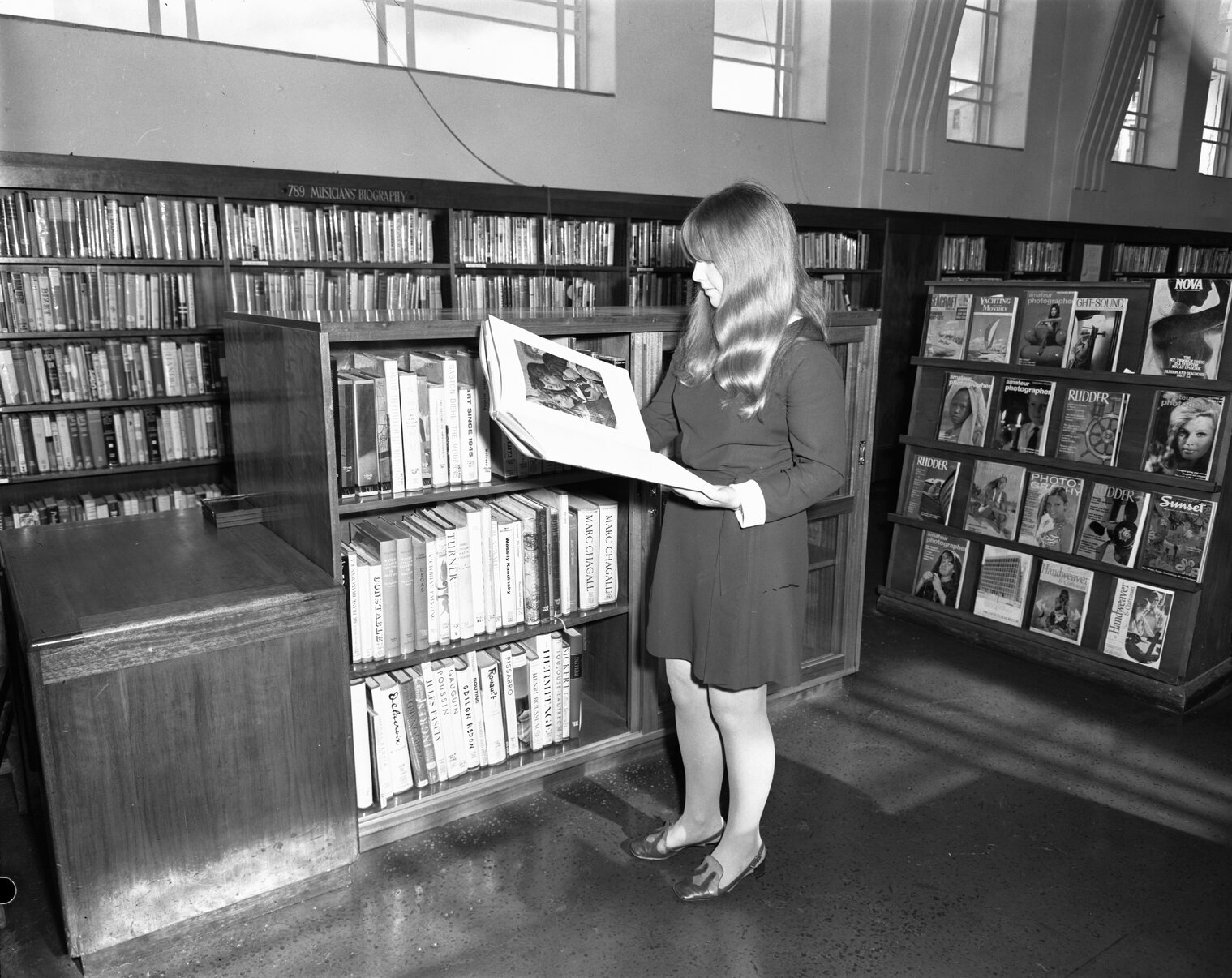 Wellington Central Public Library: photocopying