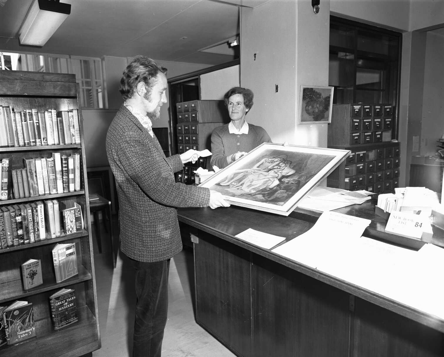 Wellington Central Public Library: photocopying