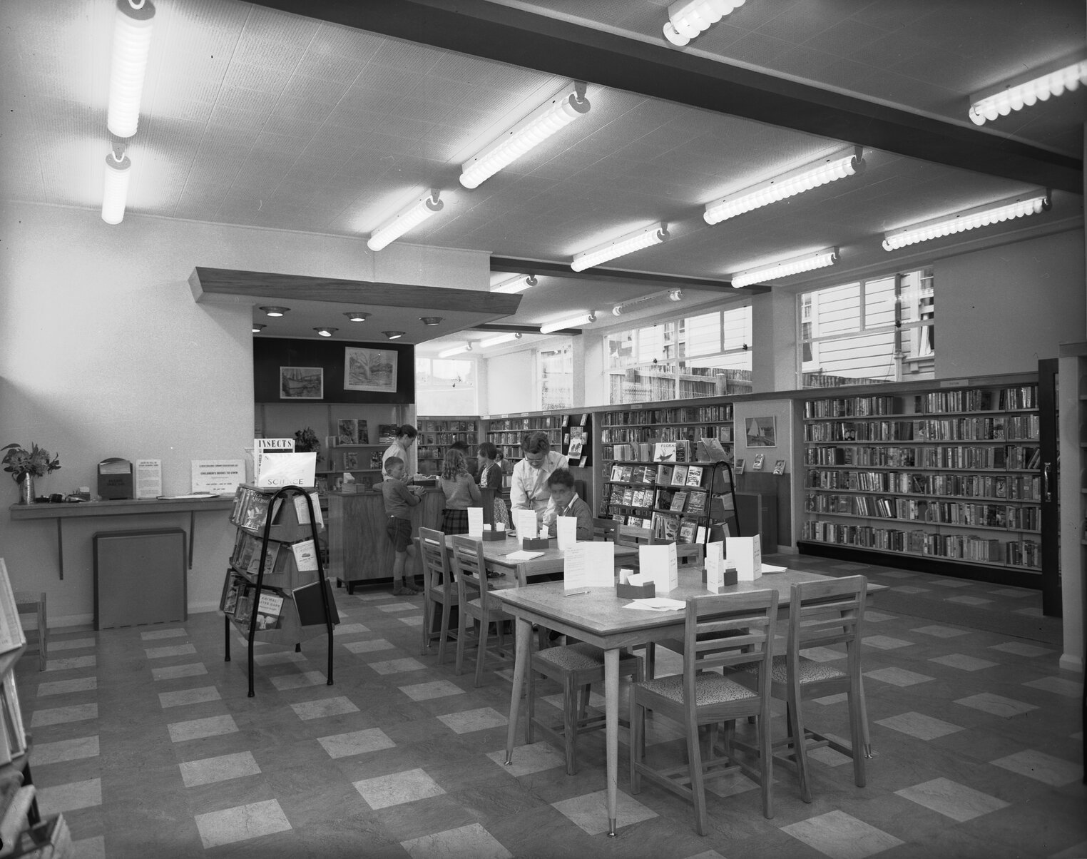 Brooklyn Library, interior