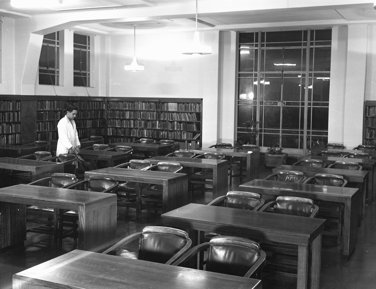 Wellington Public Library: Reference Room (1953 became NZ Room)