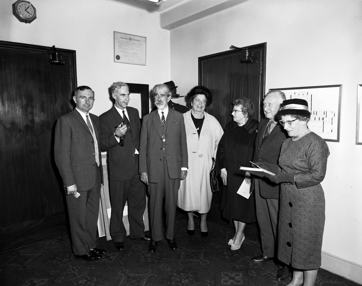 Music Teachers presentation of 100 pounds for Wellington Public Library music collection