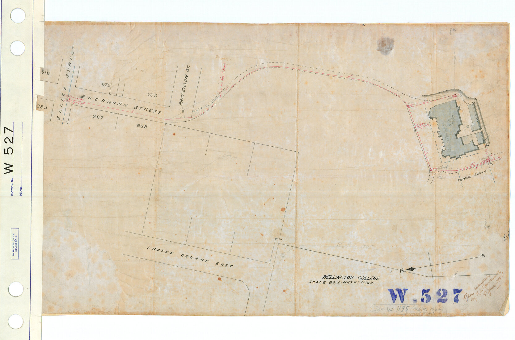 Wellington College - 1905