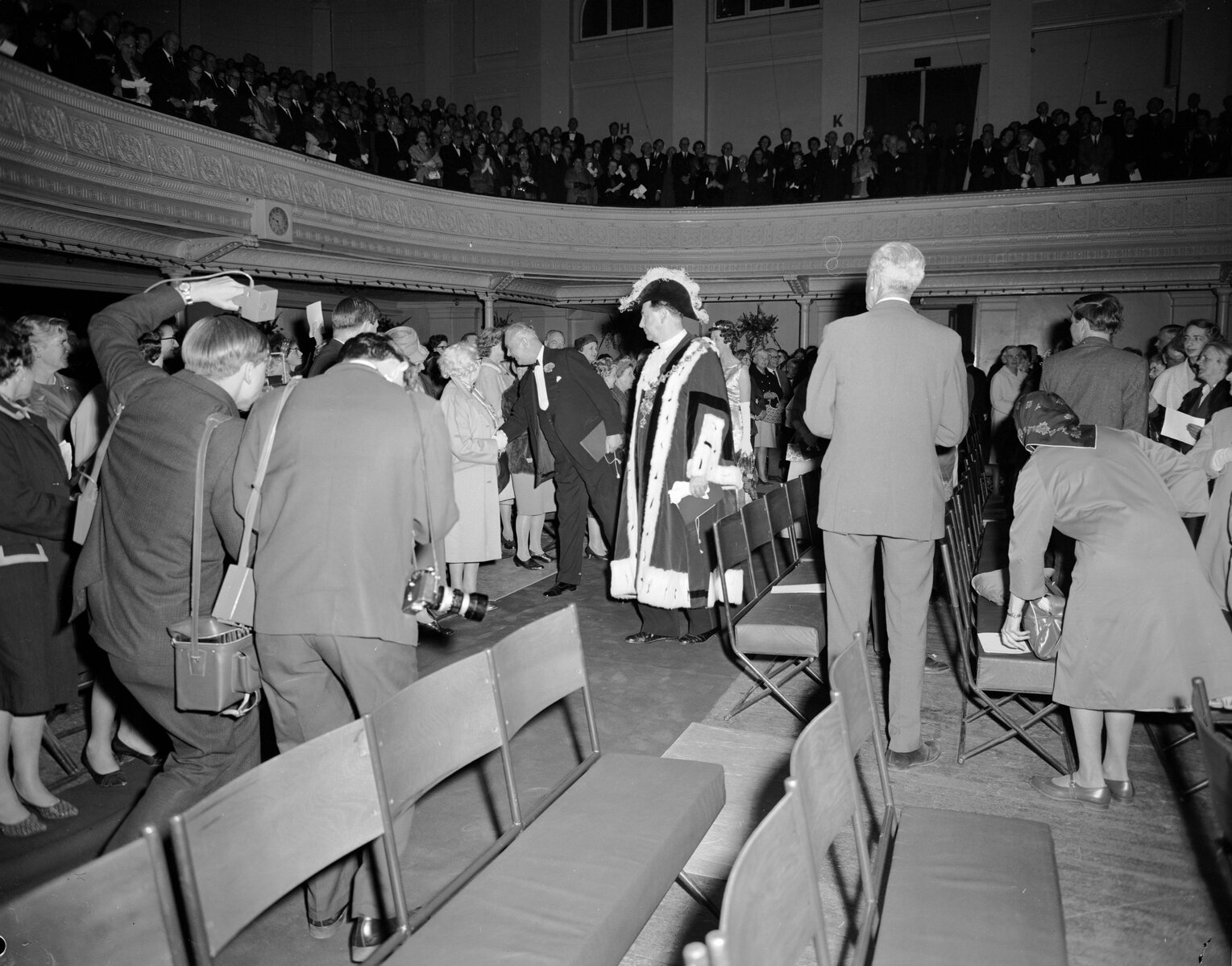 Sir Bernard and Lady Fergusson, Civic Farewell