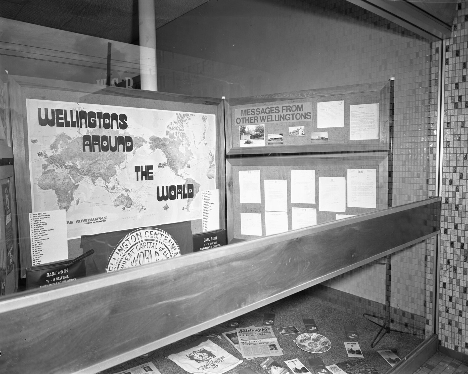 Wellington Festival, Display at Wellington Savings Bank