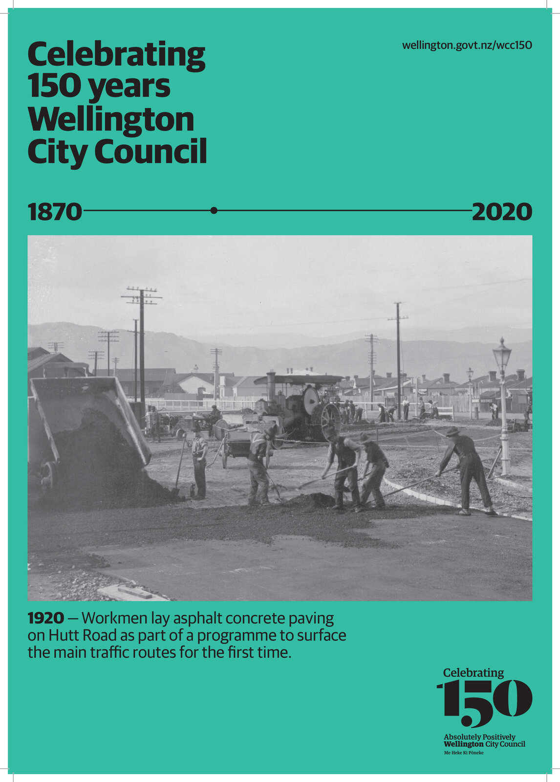 150 Years Wellington City Council posters | Archives Online