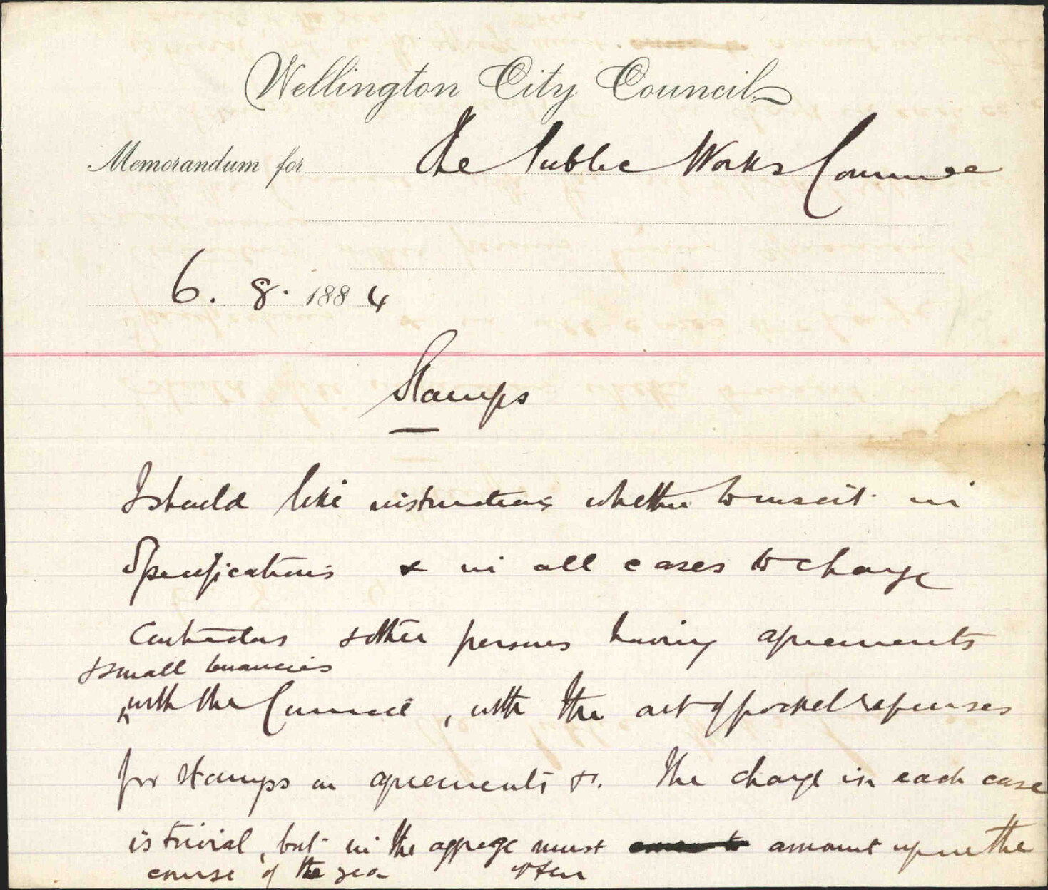 Stamps - Town Clerk