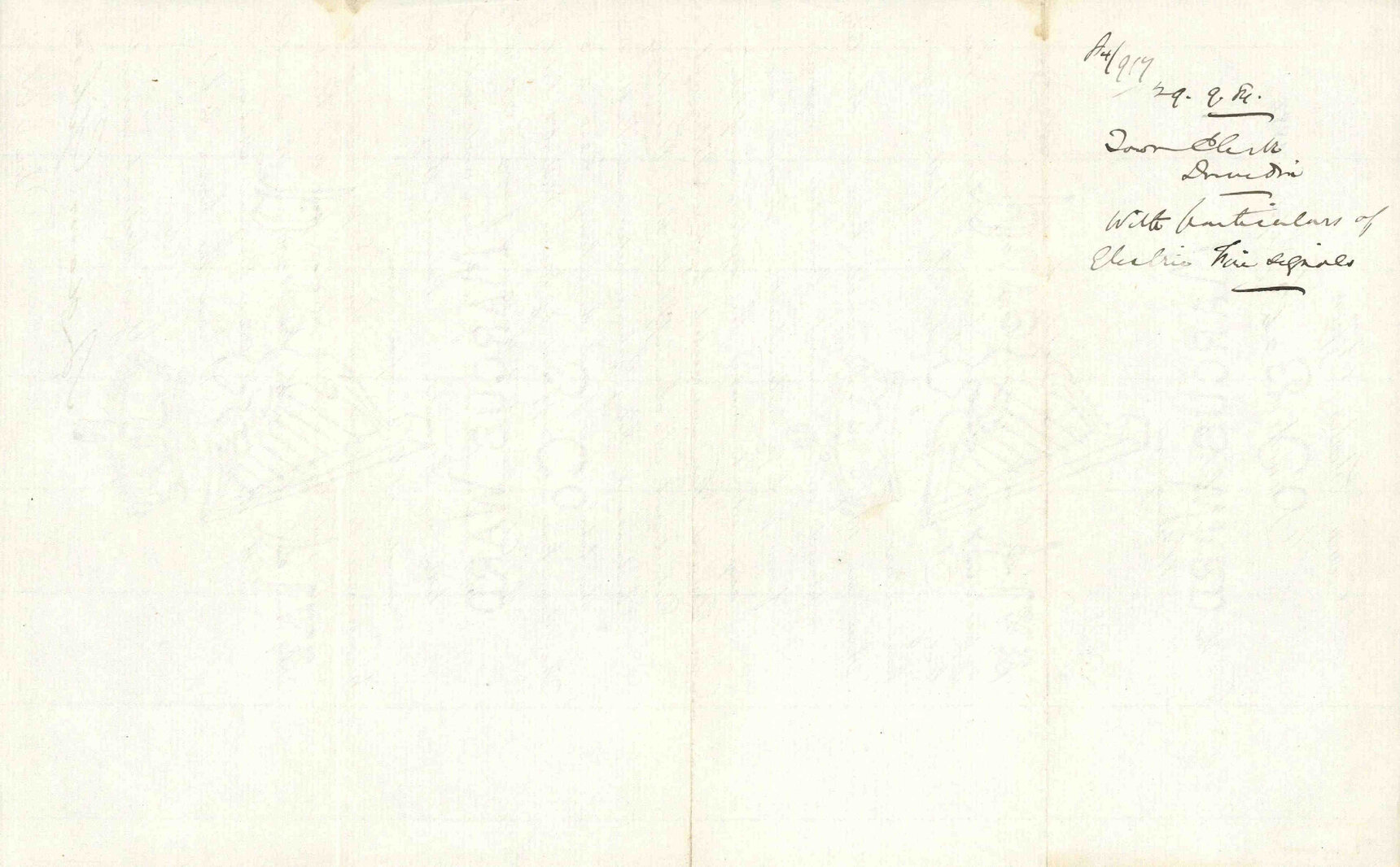 Town Clerk, Dunedin re Electric Fire Signals in Dunedin