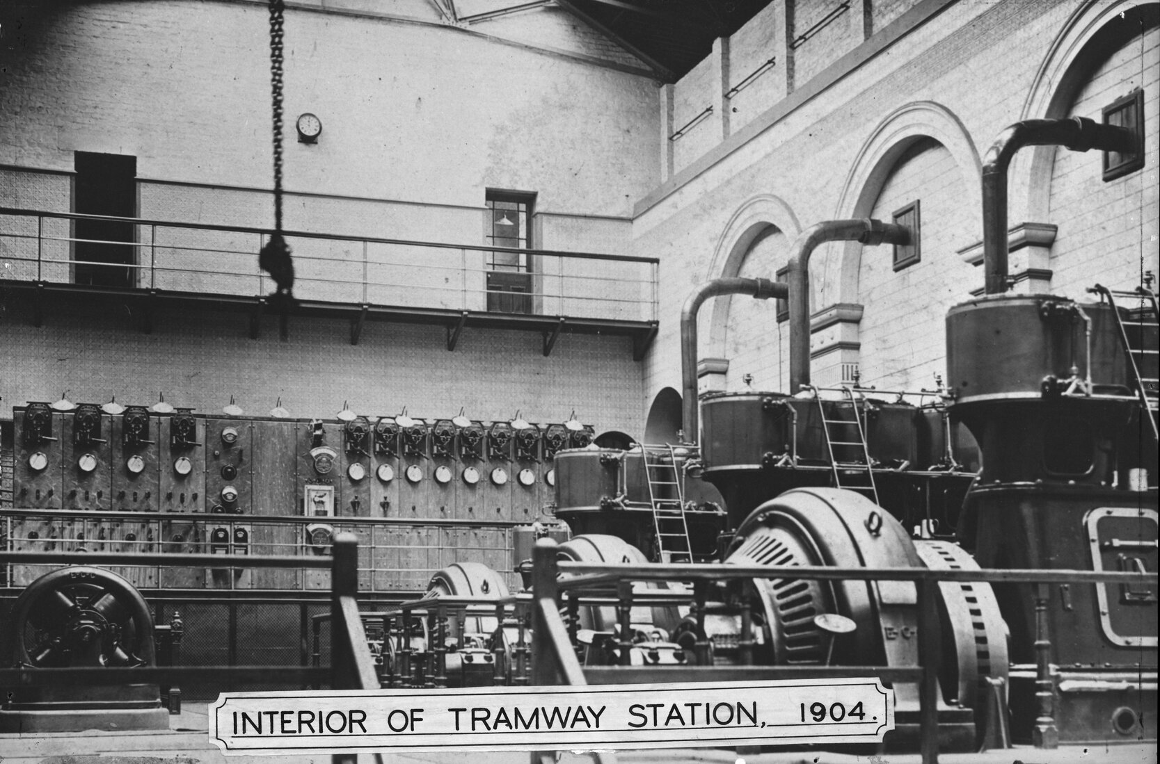 Interior of Tramway Station