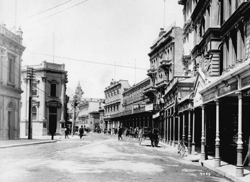 Lambton Quay, [1891]