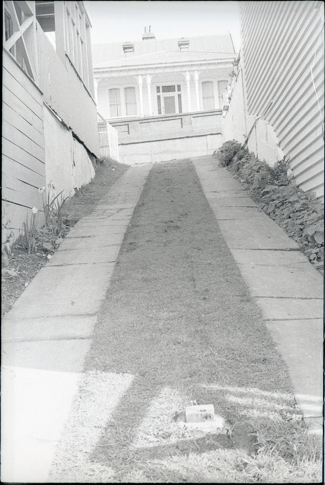 No 143, 147, 149 Wallace Street, houses and yards, stormwater excavation at no 143, Addison