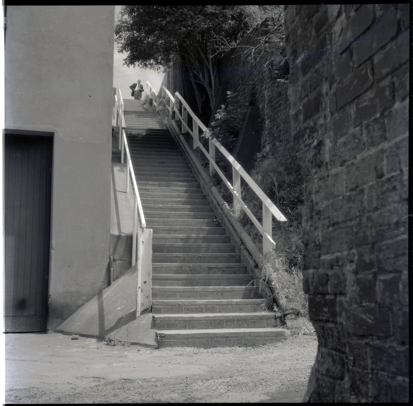 a. Farmers Lane steps