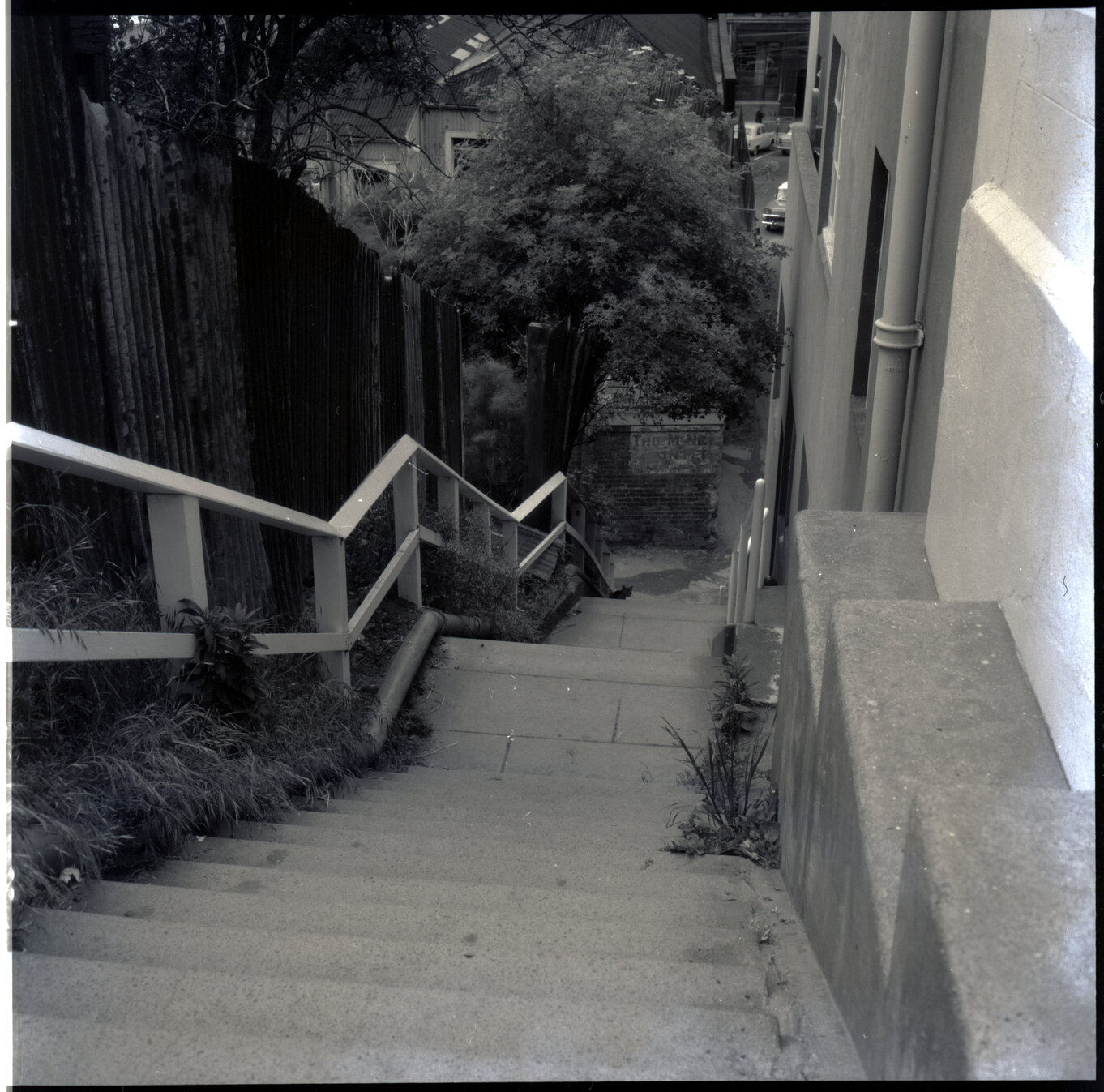 b. Farmers Lane steps