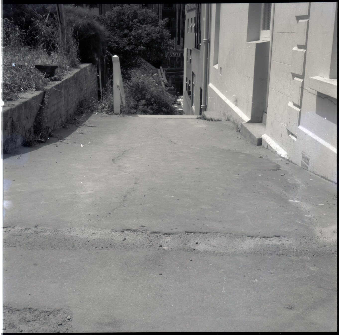 c. Farmers Lane steps