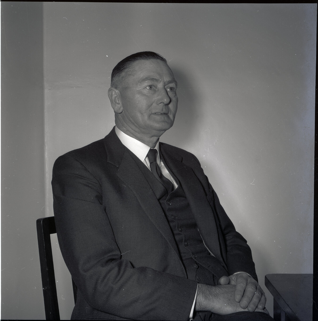 c. Upper body portrait of Jack Arthurs, City Councillor 1950-1959