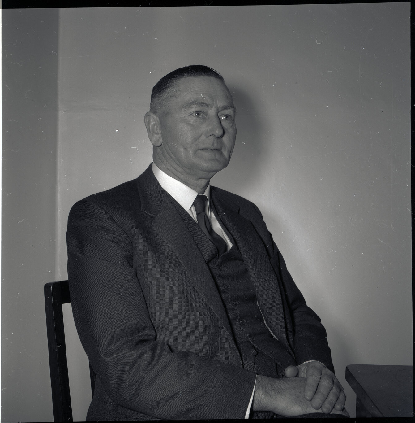 d. Upper body portrait of Jack Arthurs, City Councillor 1950-1959