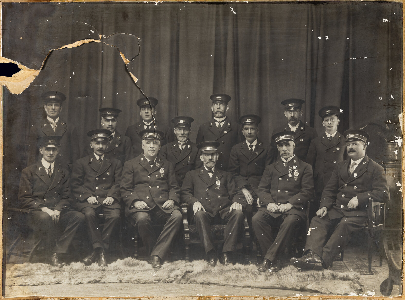 Wellington Volunteer Fire Police group photograph