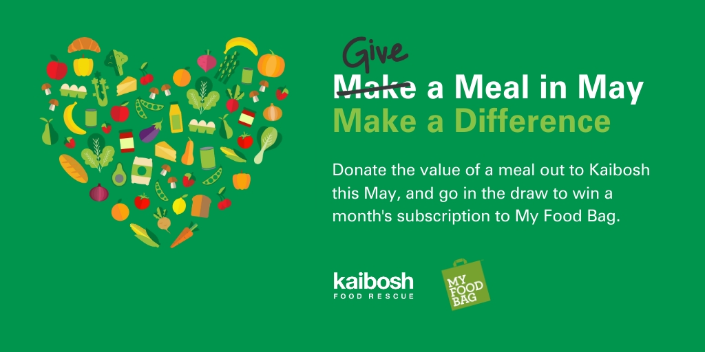 Kaibosh, Give a meal in May, Make a difference