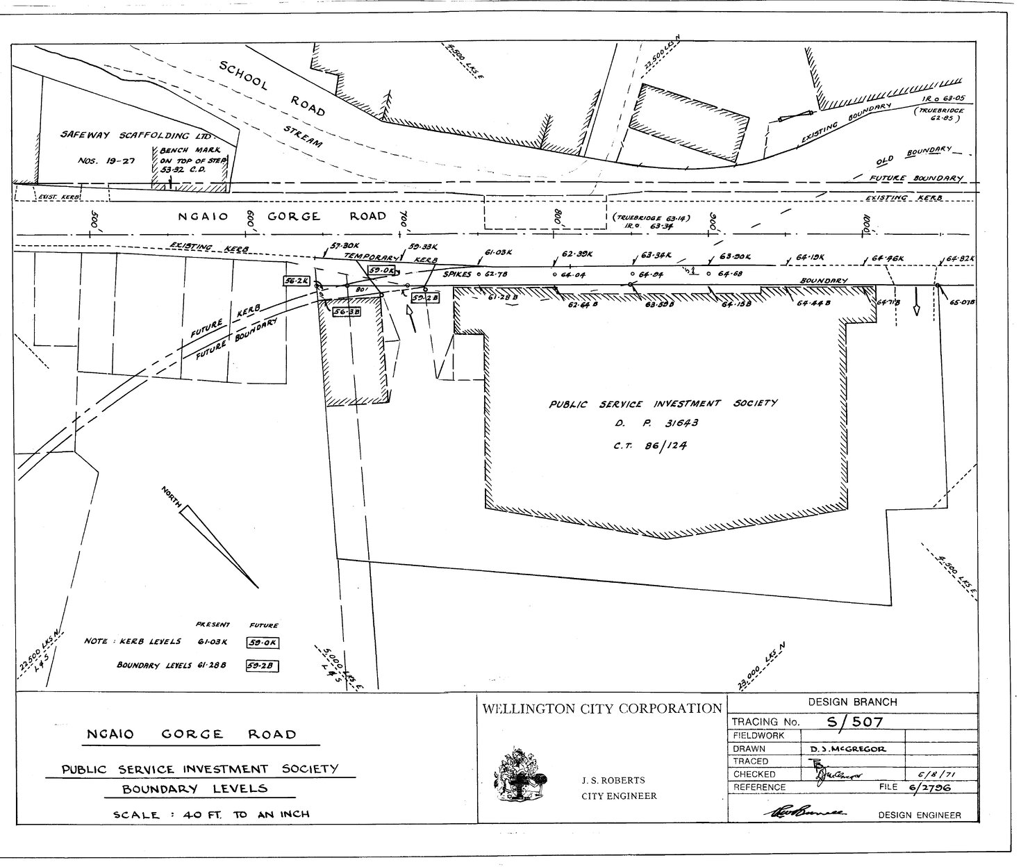 Duncan Terrace, Land required for Street at No. 83