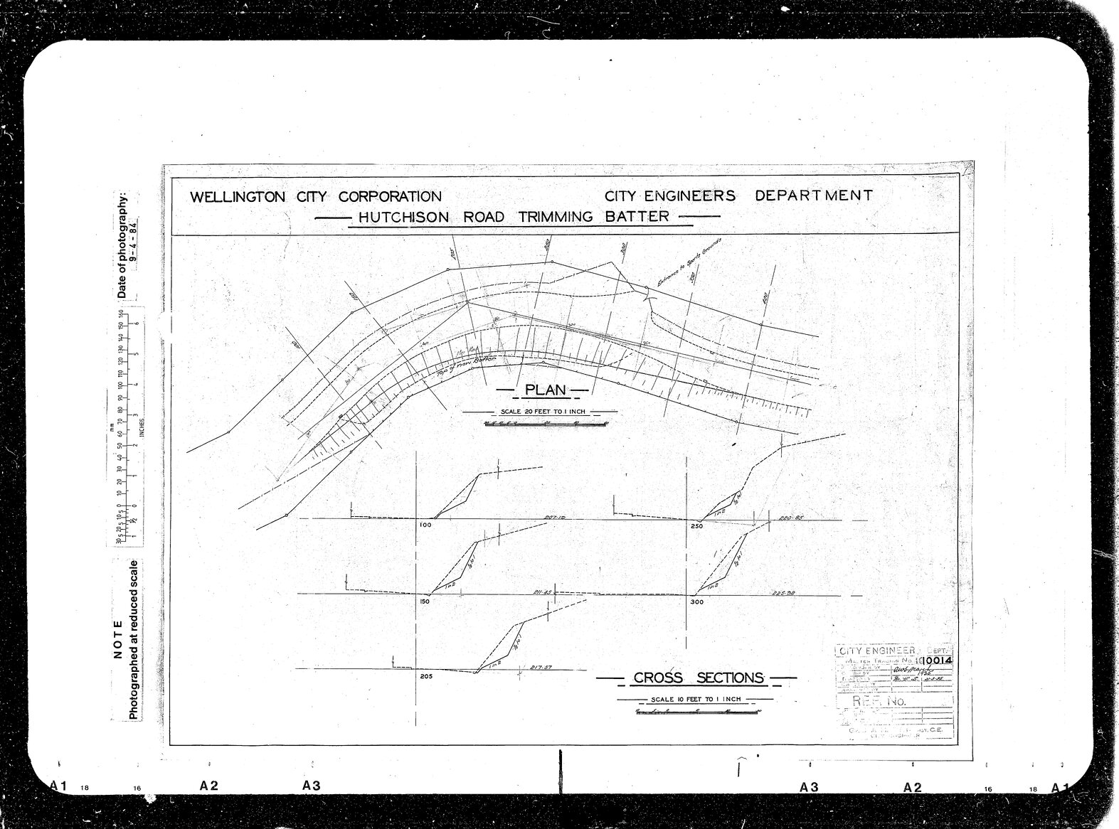 Hutchison Road, Trimming batter