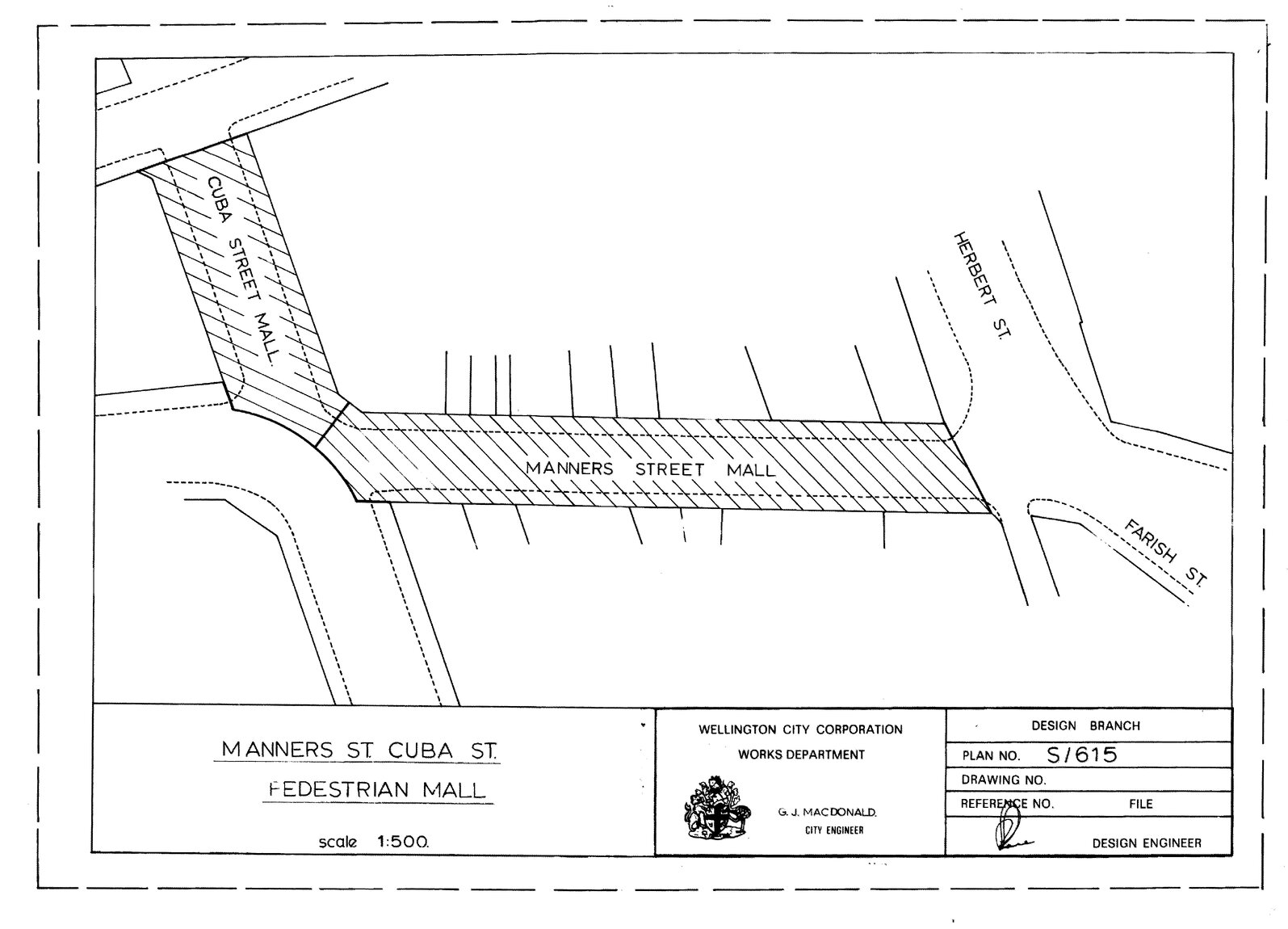 Manners Street, Cuba Street, Pedestrian Mall