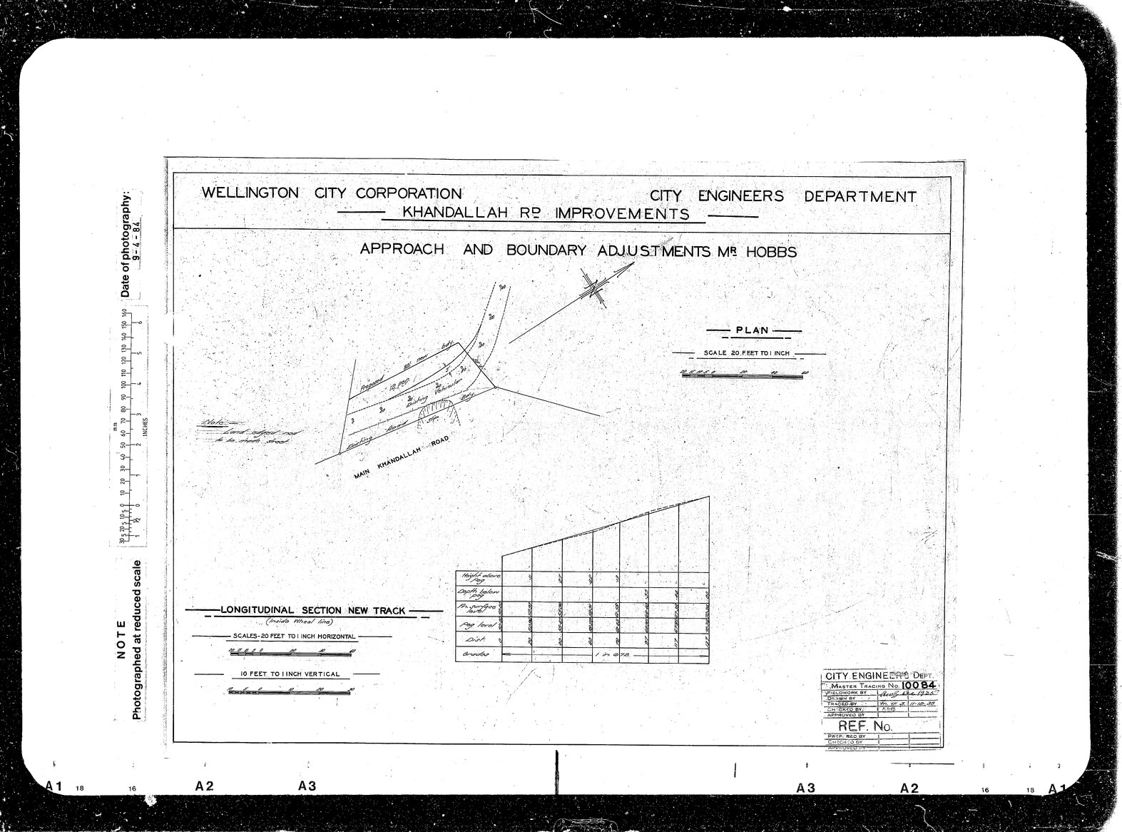 Johnsonville Road, approach and boundary adjustments, Mount Hobbs