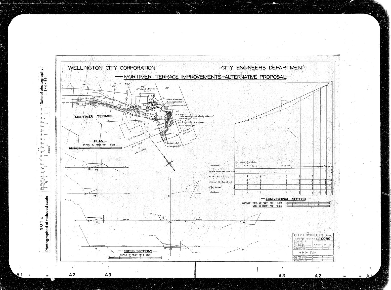 Mortimer Terrace improvements, alternative proposal