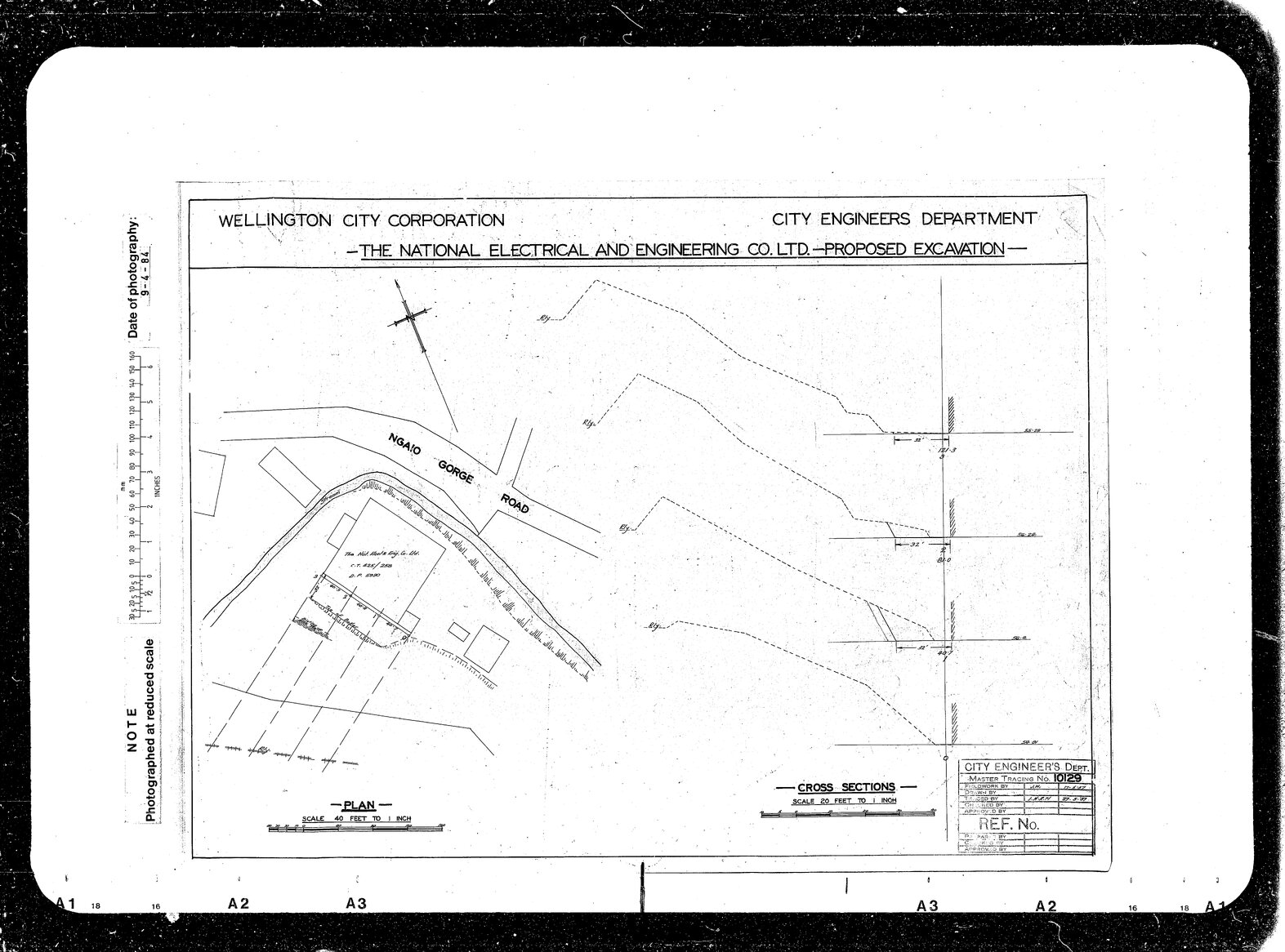 The National Electrical and Engineering Company Limited, proposed excavation, Ngaio Gorge Road