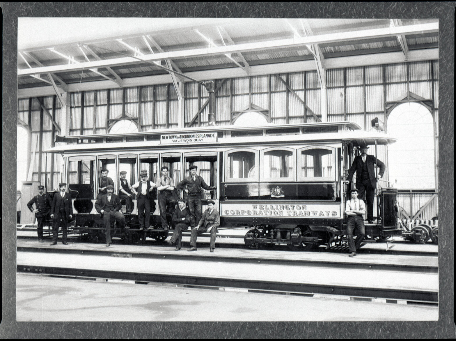 Tram 40, built by Rouse &amp; Hurrell in 1905/1906