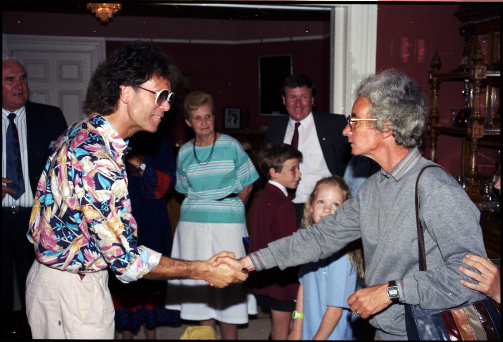 The Mayor meets with Cliff Richard