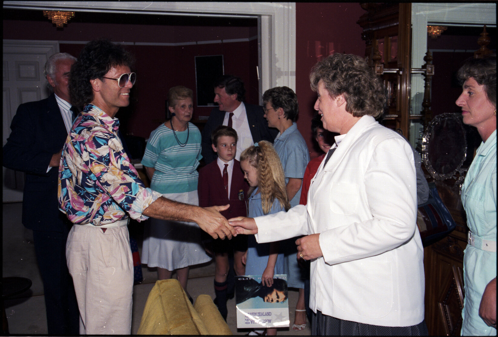 The Mayor meets with Cliff Richard