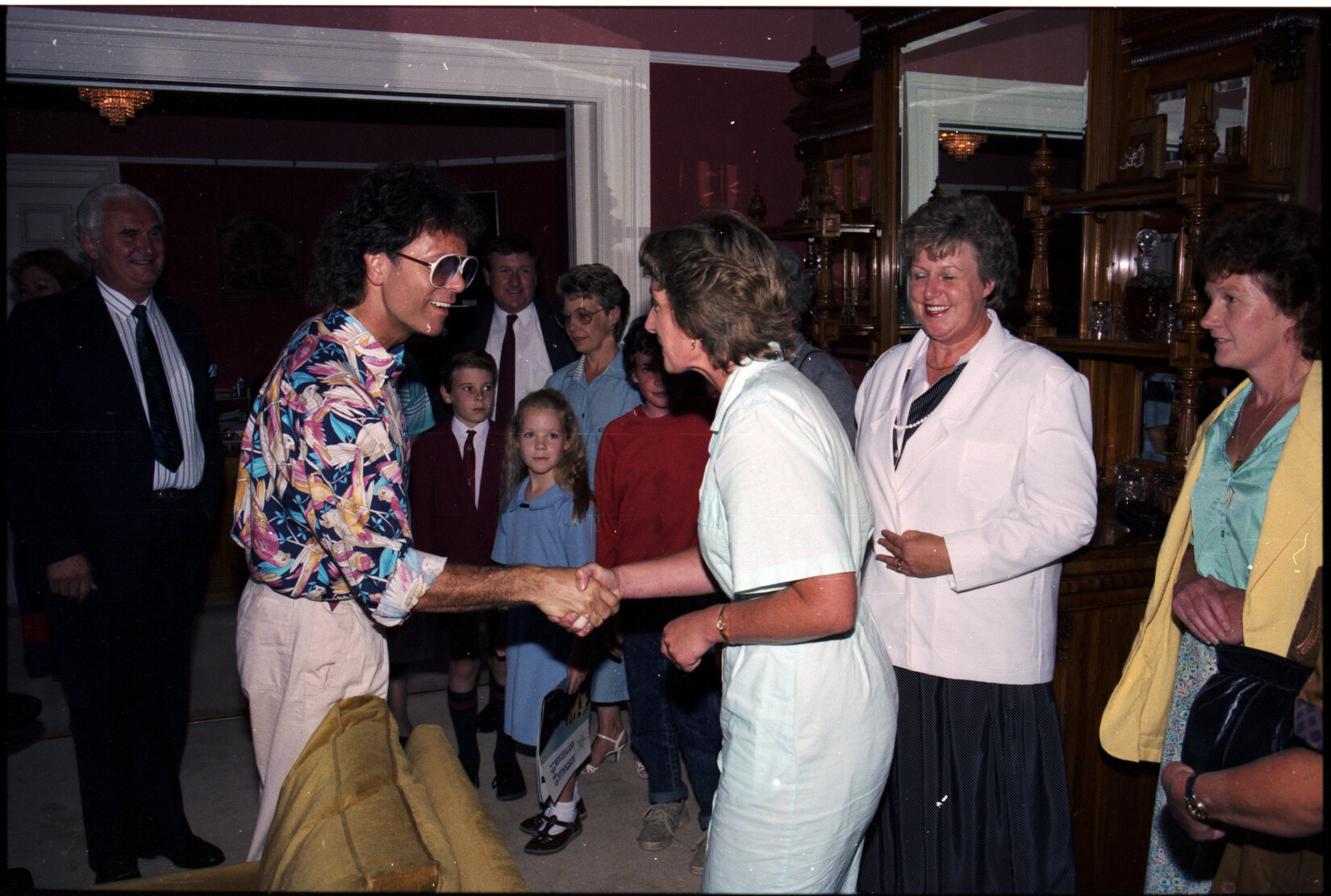 The Mayor meets with Cliff Richard
