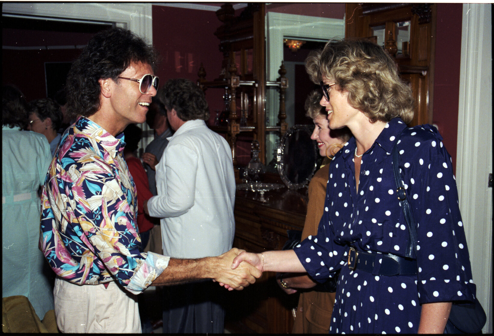 The Mayor meets with Cliff Richard