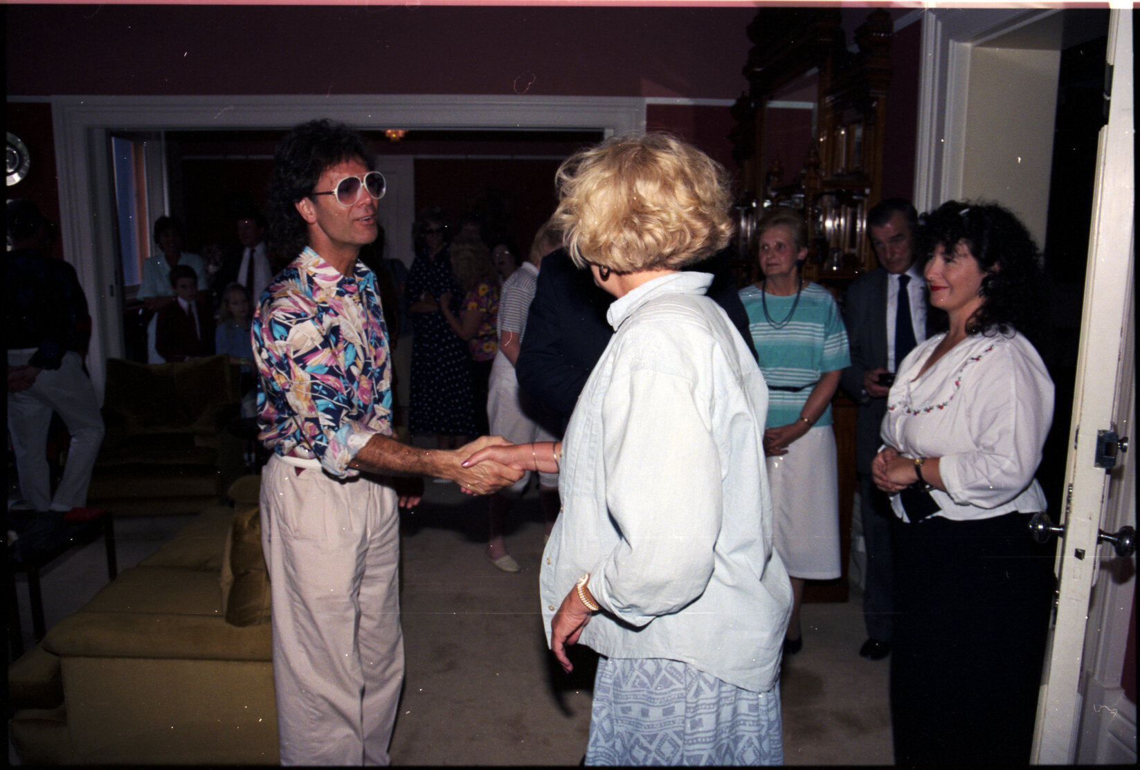The Mayor meets with Cliff Richard