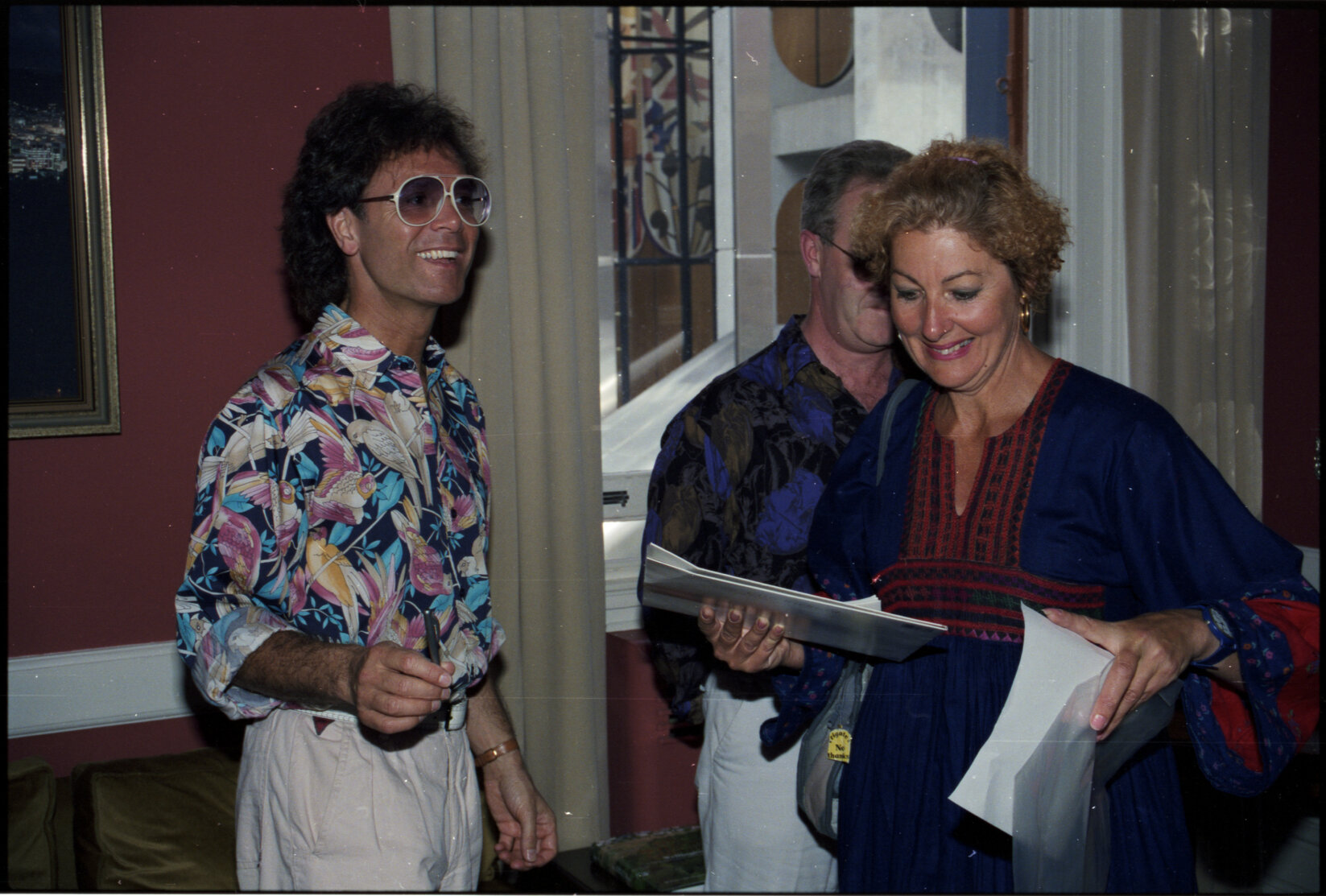 The Mayor meets with Cliff Richard