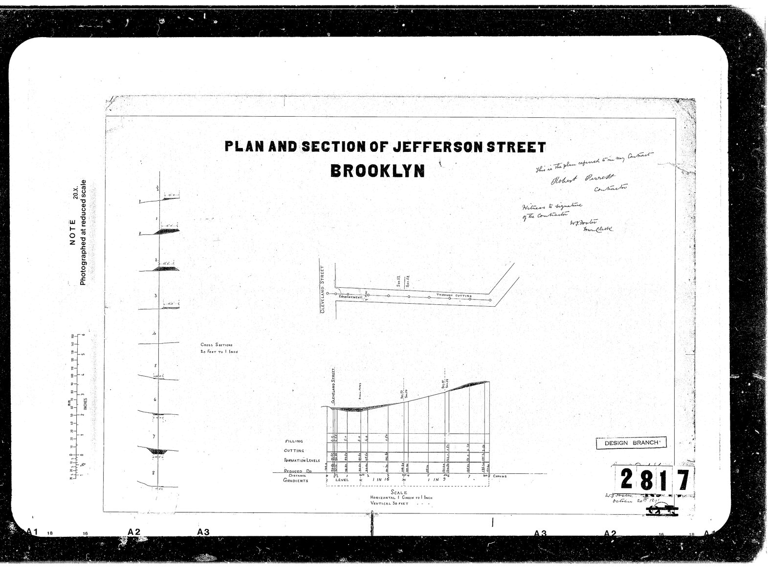 Formation of Jefferson Street, Brooklyn