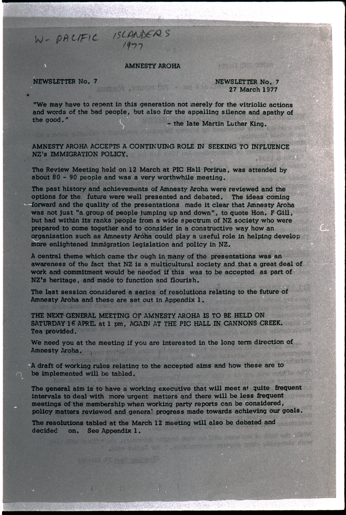 Copy: Abortion, Apartheid, Unions, Nuclear (posters, handouts, protests)