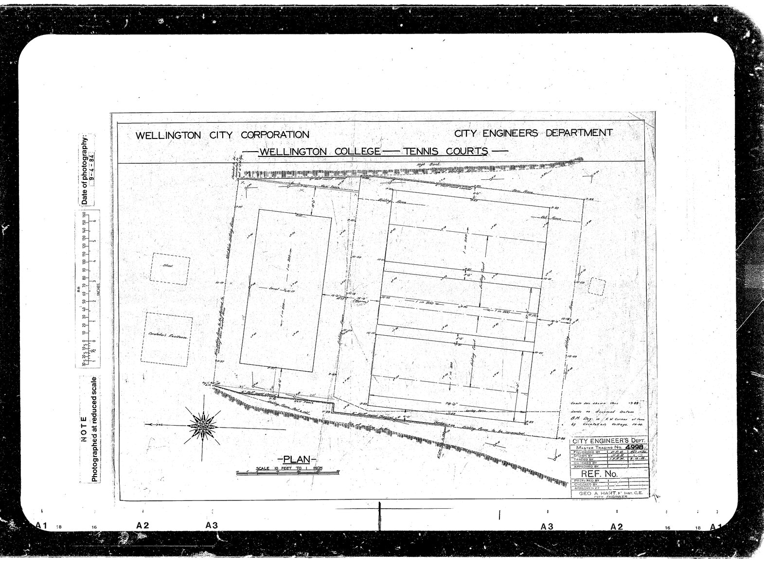 Wellington College, tennis courts