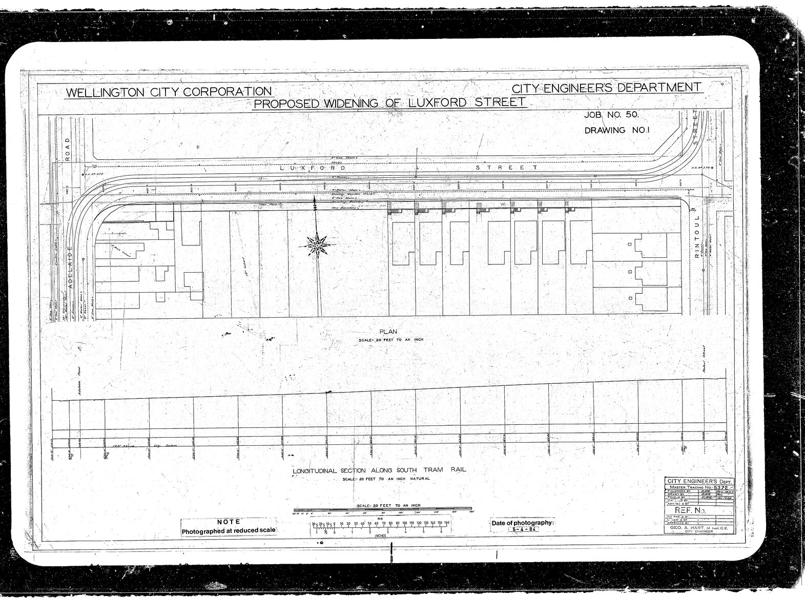 Proposed widening of Luxford Street