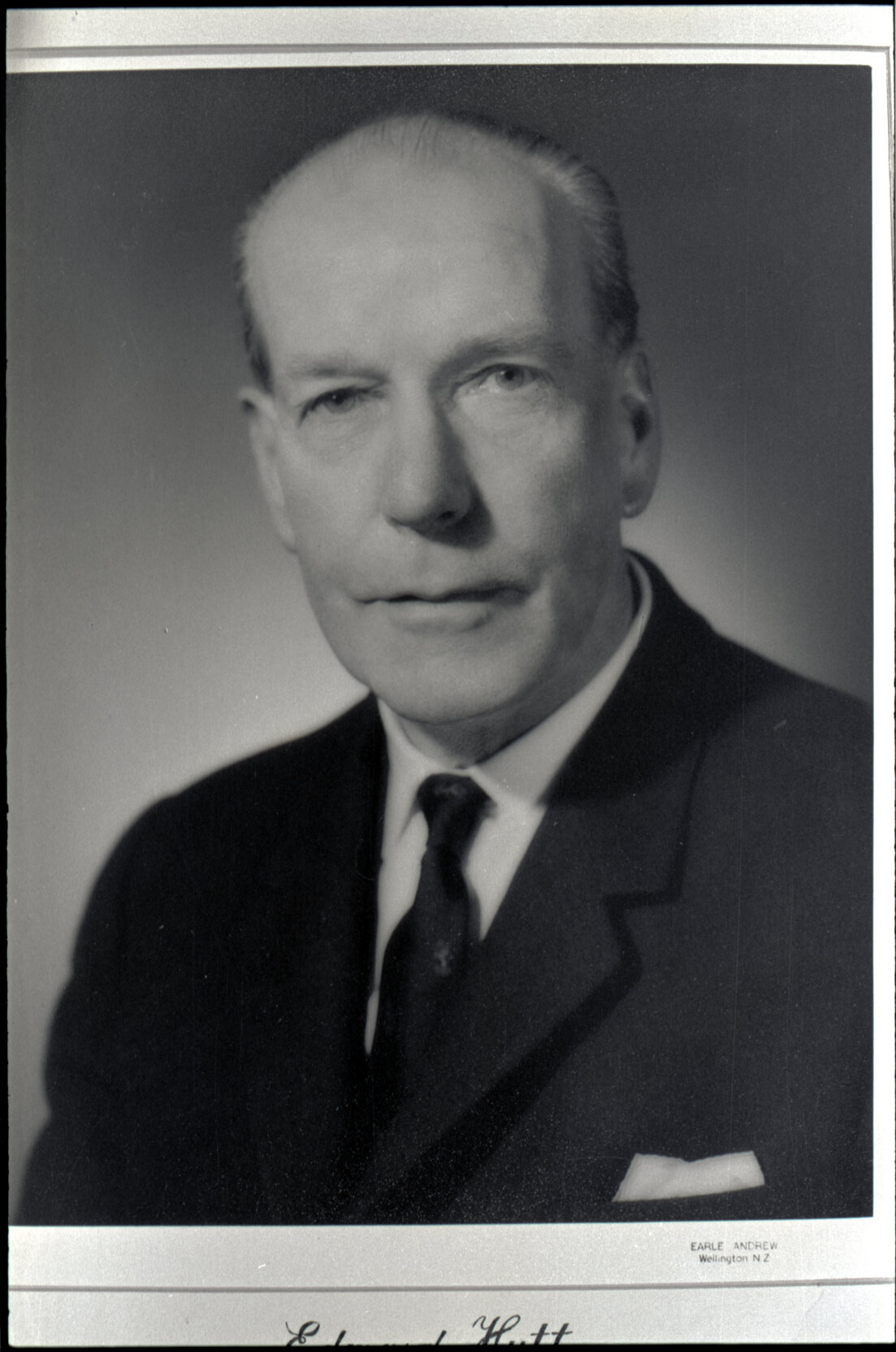 Edward Hutt, director of Parks 1947-1965