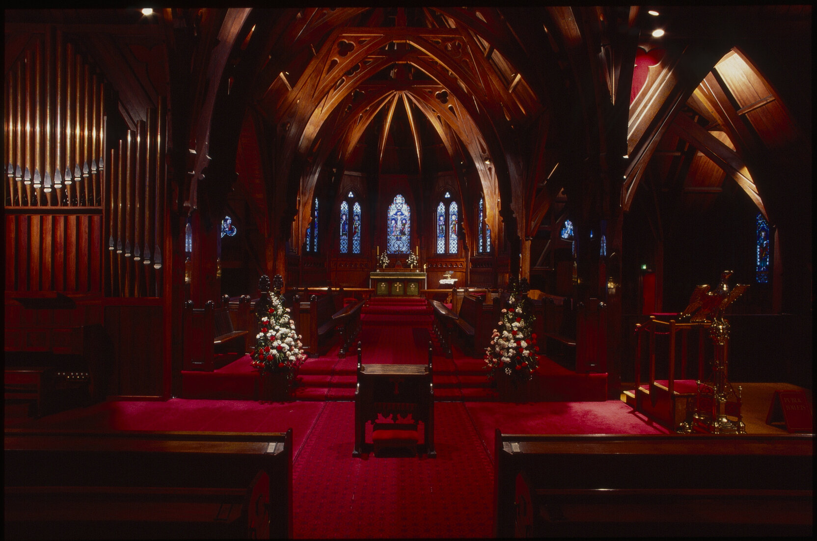 Old St Pauls Cathedral, interior view