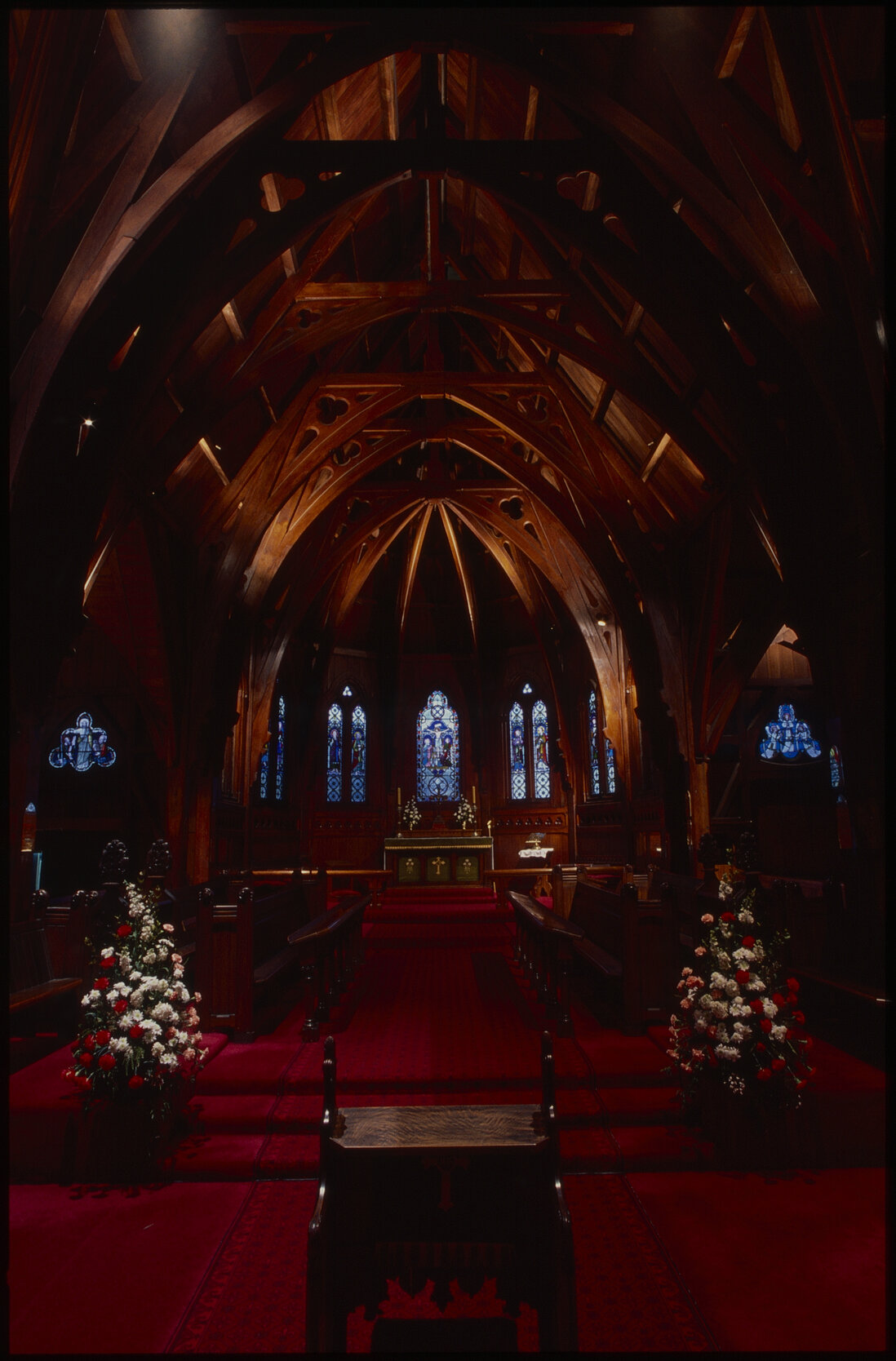 Old St Pauls Cathedral, interior view