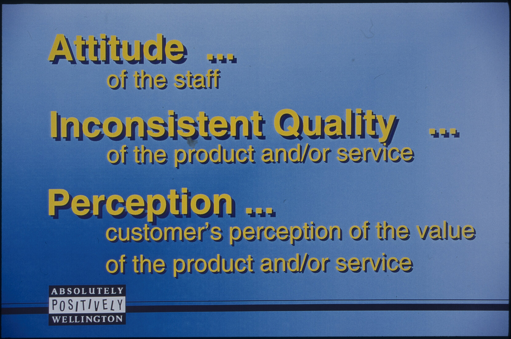 Slides for presentation regarding the possibility of A Consumer Driven Local Authority