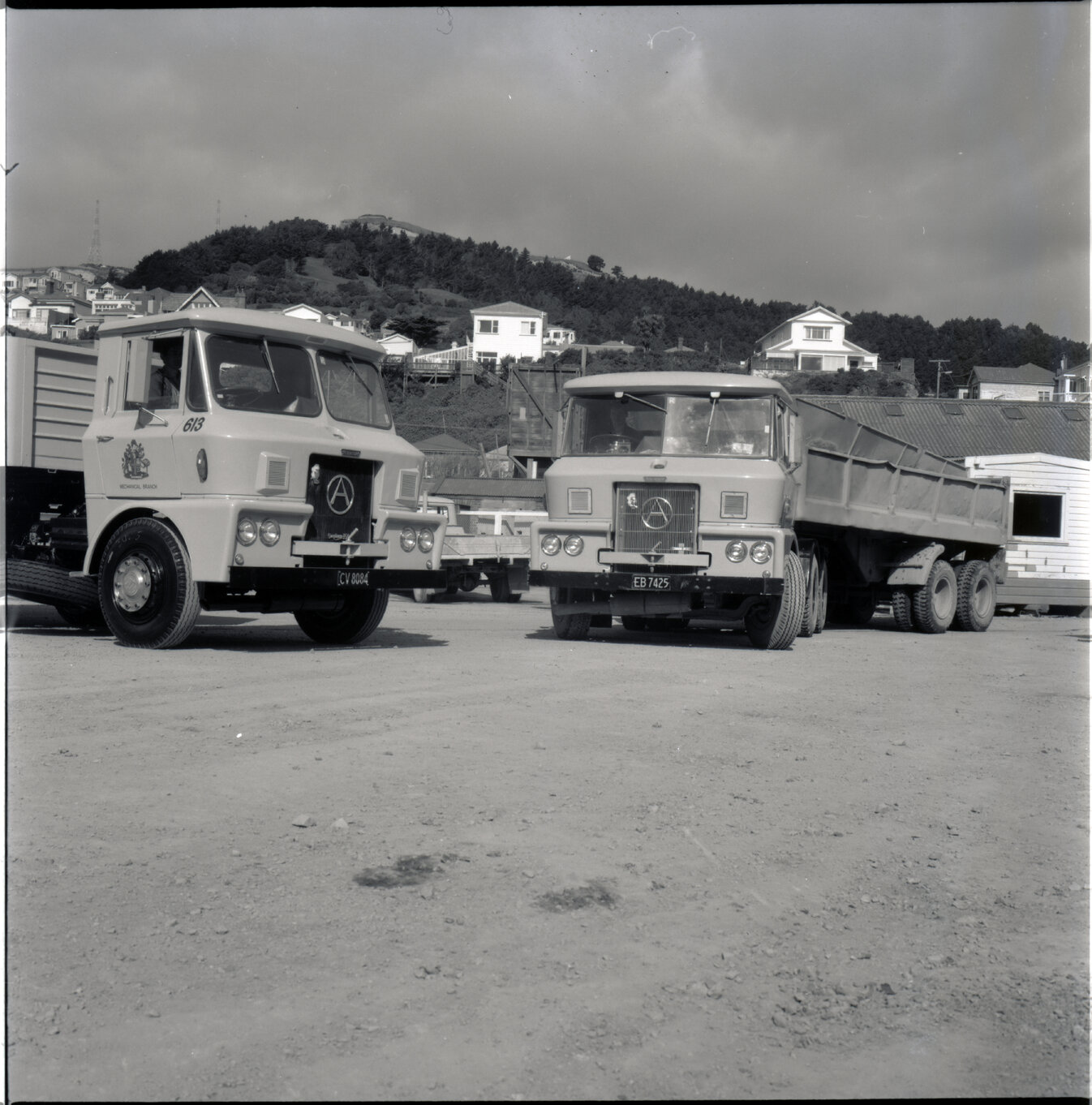 a. Mechanical branch vehicles, including truck no 613