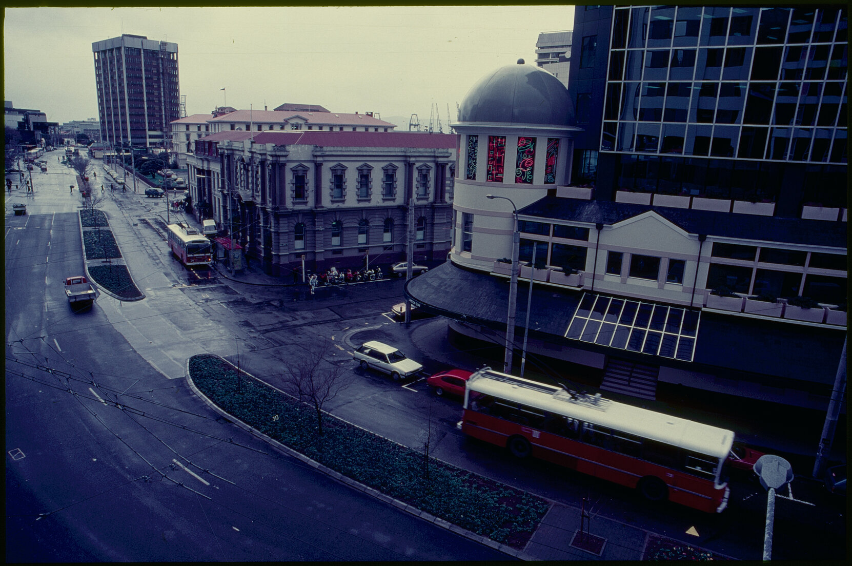 City Scapes, DeBretts Tavern, corner of Ballance Street and Lambton Quay