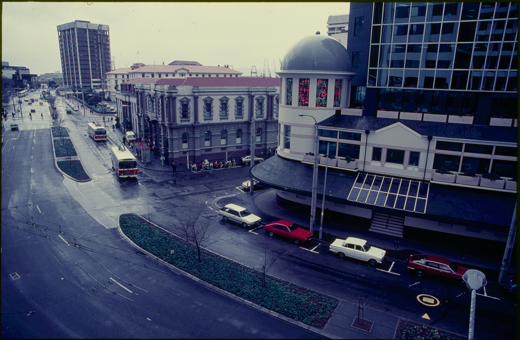 City Scapes, DeBretts Tavern, corner of Ballance Street and Lambton Quay